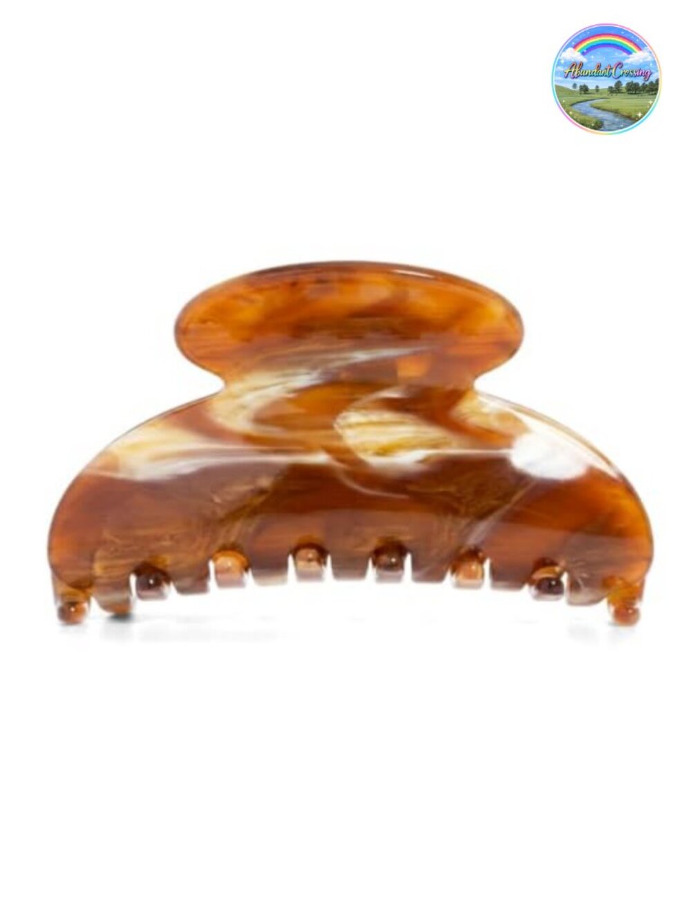 Medium Couture Claw Clip Hair Accessory for Women Cellulose Acetate French